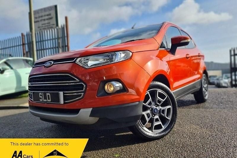 Used Ford Ecosport Titanium 125 HP (91 kW) 2015 Red SUV