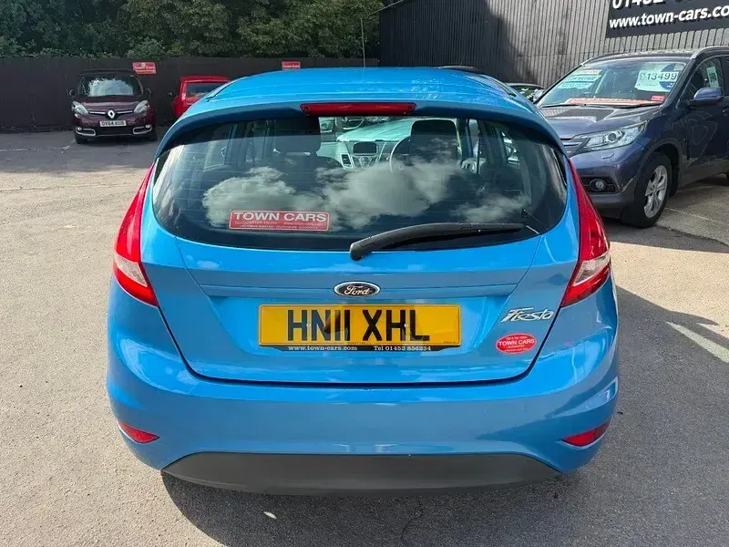 Used Ford Fiesta 82 HP (60 kW) 2011 Blue Hatchback