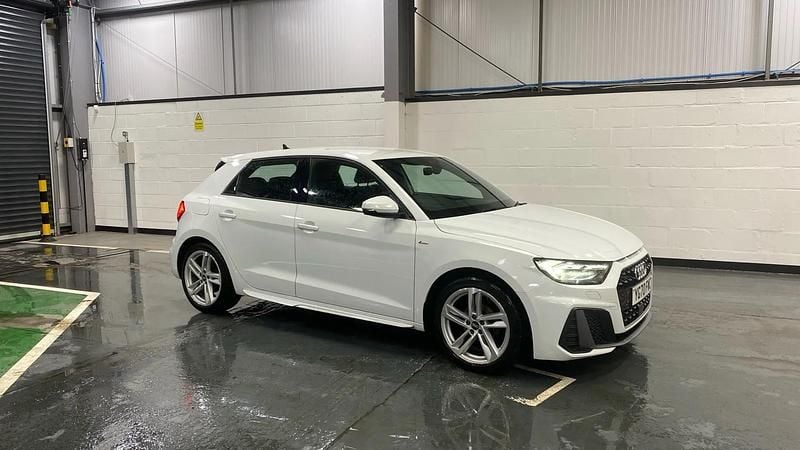 White Used 2020 Audi A1 S-Line Hatchback | £13,798 (Fair price) - Image 1/4