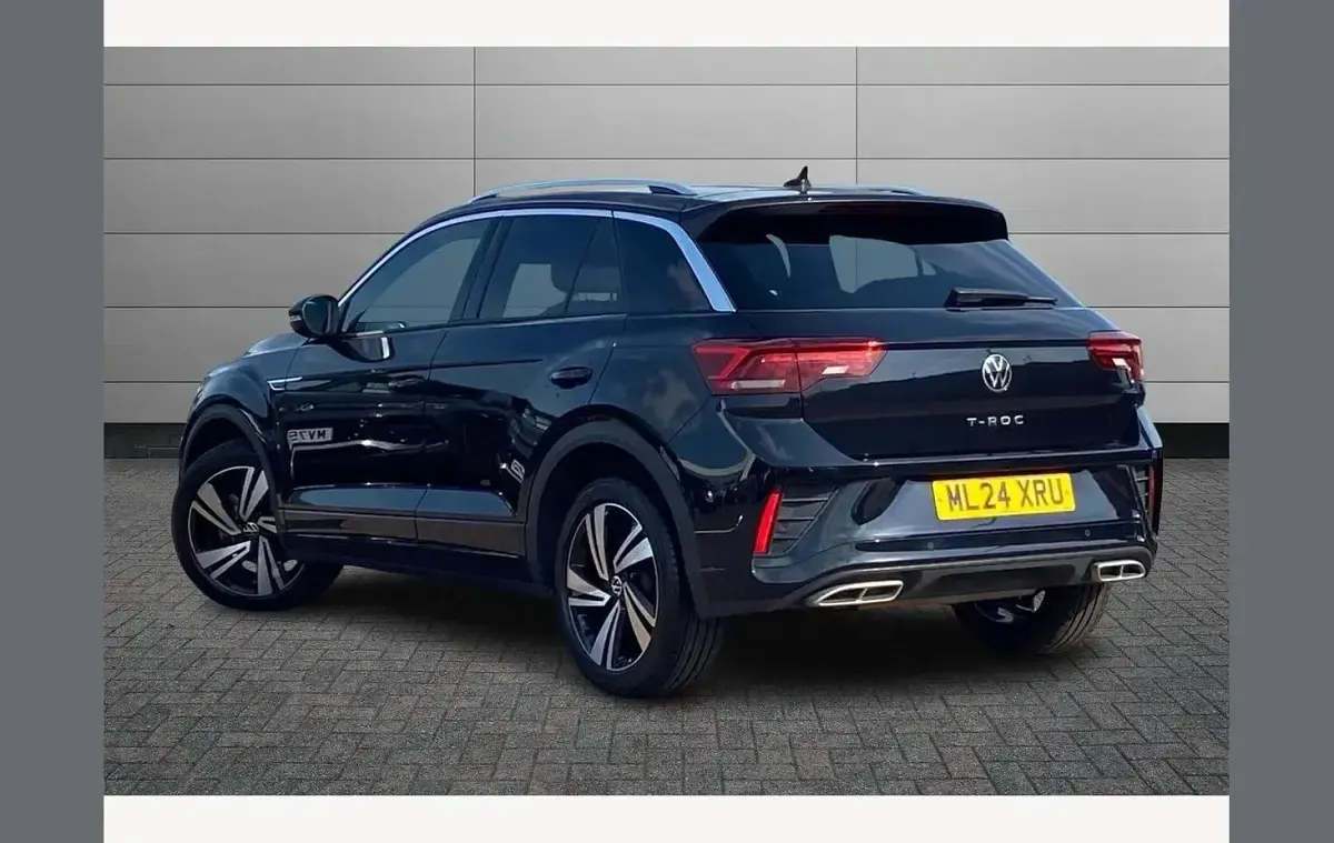 Used VW T-Roc R-line 150 HP (110 kW) 2024 Black SUV