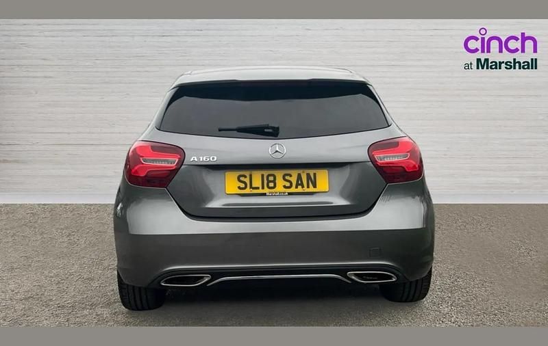 Used Mercedes A160 Sport Edition 101 HP (74 kW) 2018 Grey Hatchback