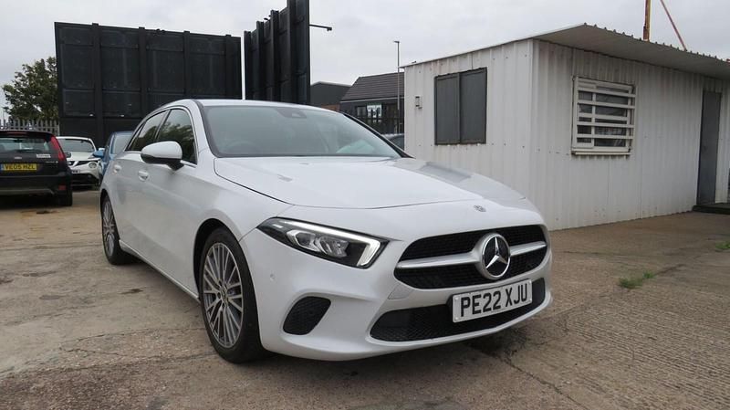 White Used 2022 Mercedes A180 Executive Hatchback | £15,995 - Image 1/4