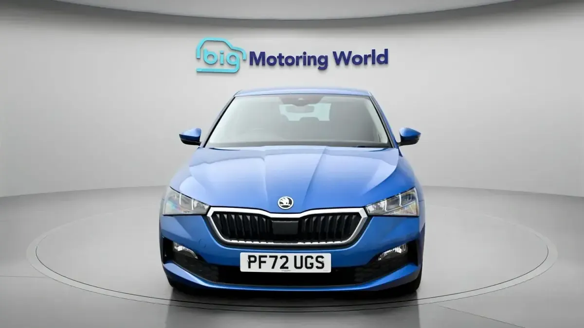 Used Skoda Scala SE L 110 HP (80 kW) 2023 Blue Hatchback