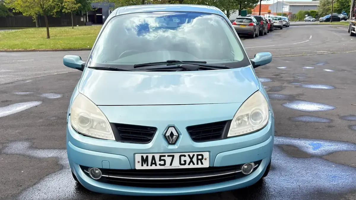 Used Renault Scénic II Dynamique 112 HP (82 kW) 2007 Blue MPV