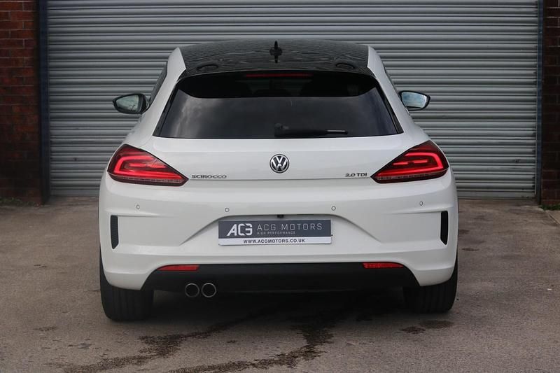 Used VW Scirocco Black Edition 2017 White Coupe