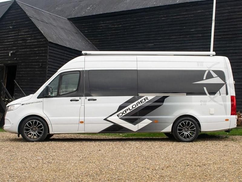 Begagnad Mercedes Sprinter 2018 Vit Van