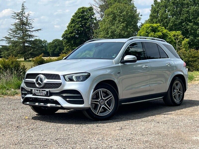 Silver Used 2020 Mercedes GLE350e AMG line SUV | £33,329 - Image 1/3
