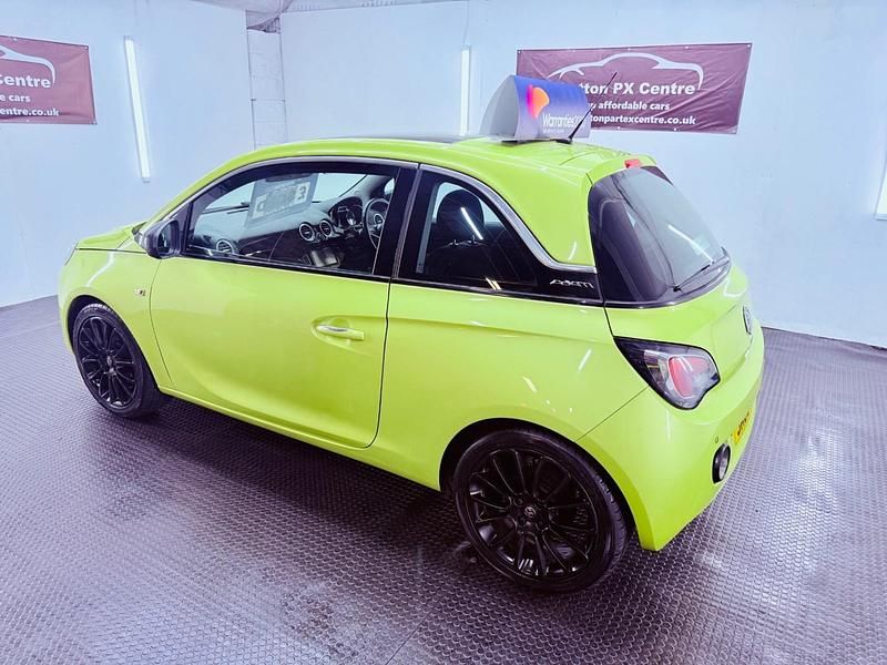 Used Vauxhall Adam Glam 70 HP (51 kW) 2014 Green Hatchback