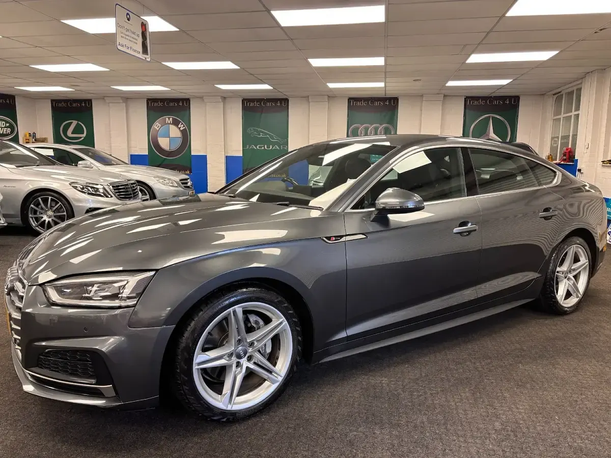 Used Audi A5 S-Line 190 HP (139 kW) 2017 Grey Coupe