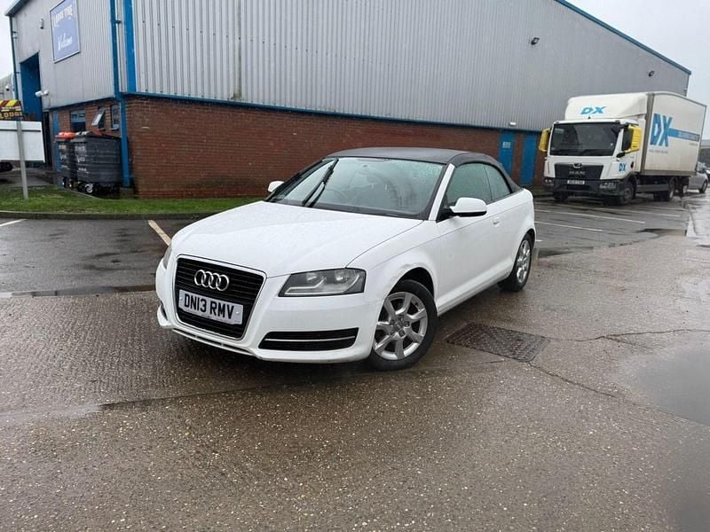 Used Audi A3 Cabriolet 2013 White Cabriolet