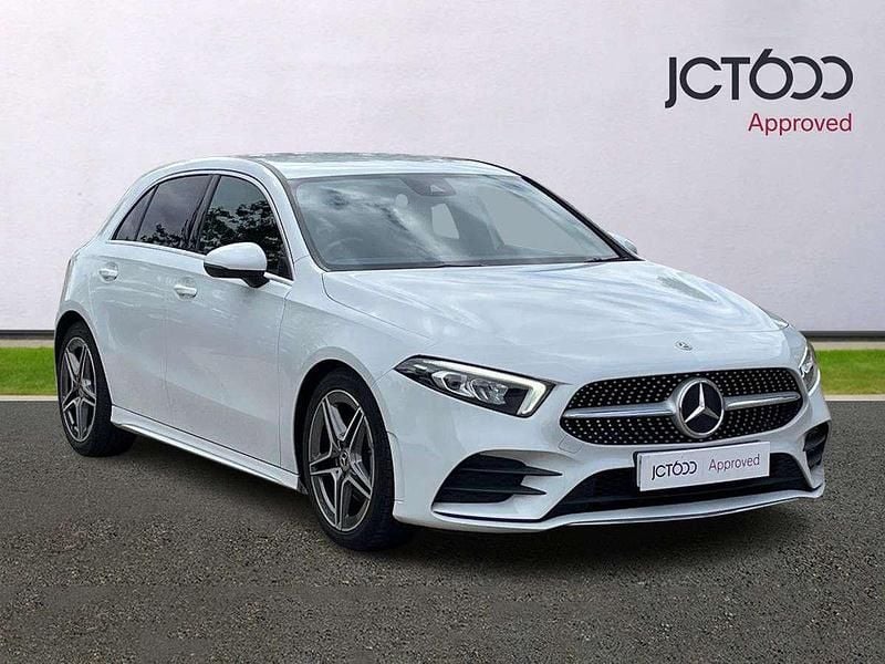 White Used 2020 Mercedes A200 AMG line Hatchback | £17,201 (Fair price) - Image 1/4