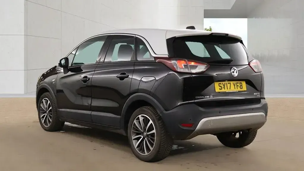 Used Vauxhall Crossland X Elite 110 HP (80 kW) 2017 Black SUV