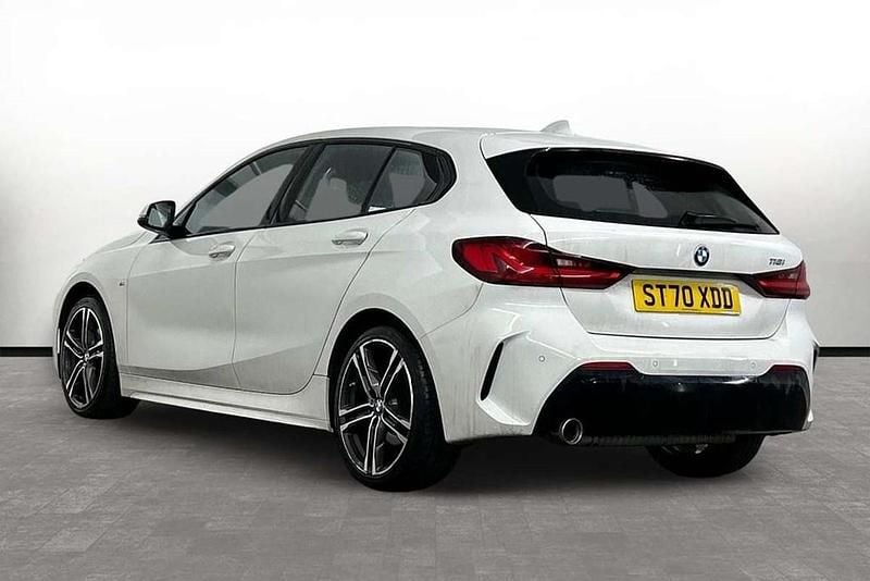 Used BMW 118 M Sport 138 HP (101 kW) 2021 White Hatchback