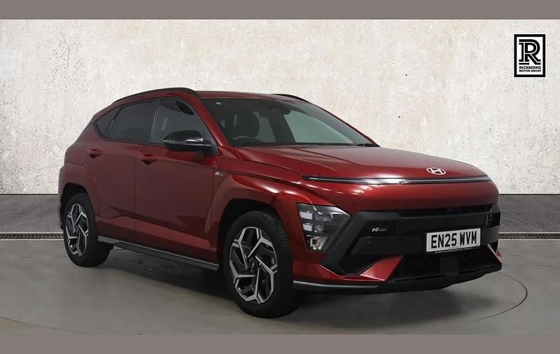Used Hyundai Kona N Line 137 HP (100 kW) 2025 Red SUV