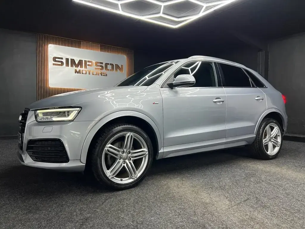 Used Audi Q3 S-line plus 184 HP (135 kW) 2016 Silver SUV