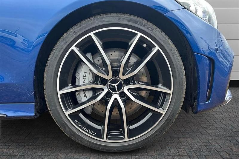 Used Mercedes C43 AMG Premium Plus 390 HP (286 kW) 2022 Spectral blue Coupe