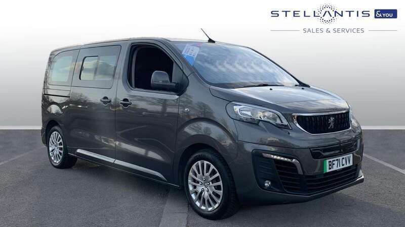Grey Used 2021 Peugeot e-Traveller Active MPV | £16,300 (Good price) - Image 1/4
