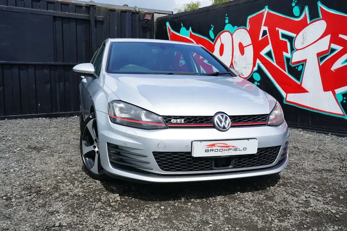 Used VW Golf VII GTI 2017 Silver Hatchback