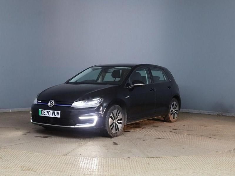 Used VW e-Golf 99 kW (135 HP) 2020 Black Hatchback