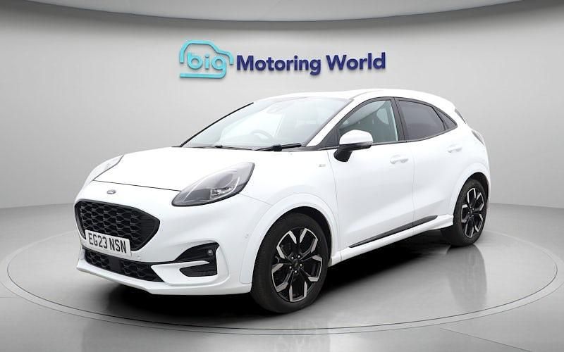 Used Ford Puma ST-Line X 125 HP (91 kW) 2023 White Hatchback