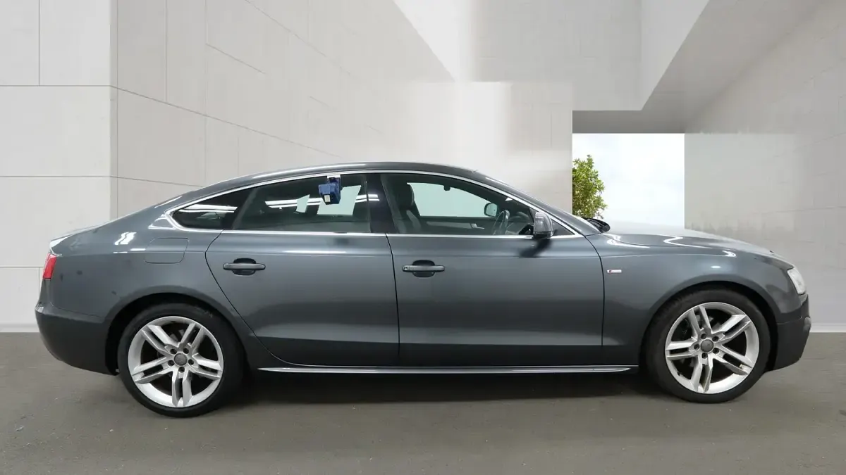 Used Audi A5 Sportback S-Line 150 HP (110 kW) 2013 Grey Hatchback