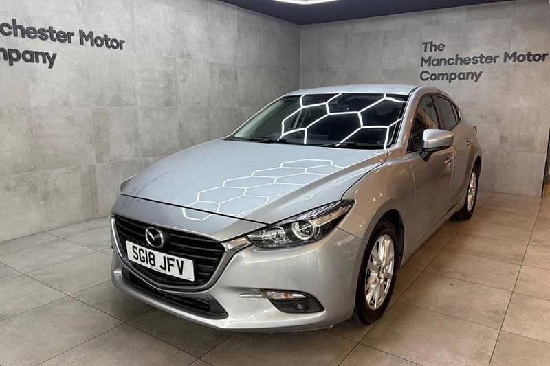 Silver Used 2018 Mazda 3 Hatchback | £6,450 (Fair price) - Image 1/1