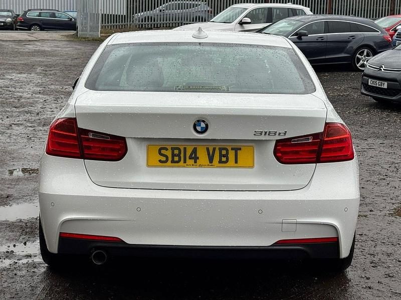 Used BMW 318 M Sport 2014 White Sedan