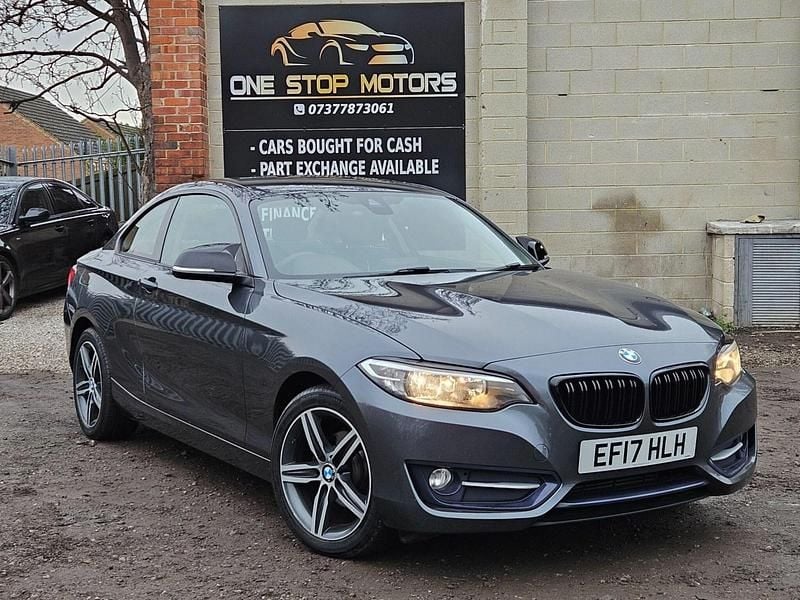 Grey Used 2017 BMW 218 Sport Line Coupe | £5,495 (Good price) - Image 1/4
