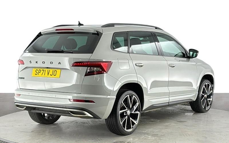 Used Skoda Karoq SportLine 150 HP (110 kW) 2021 Grey SUV
