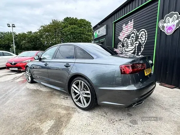 Used Audi A6 Black Edition 272 HP (200 kW) 2015 Grey Sedan