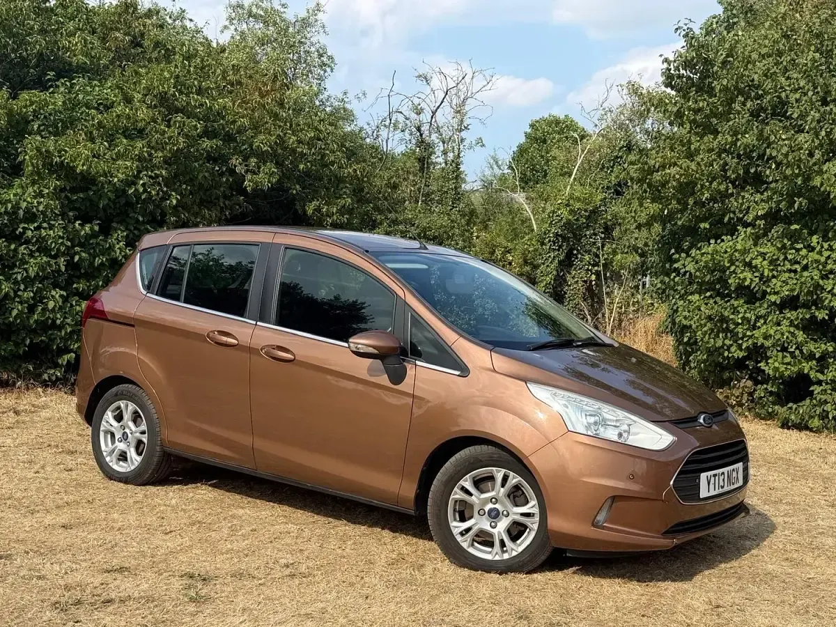 Used Ford B-MAX Zetec 90 HP (66 kW) 2013 Gold MPV