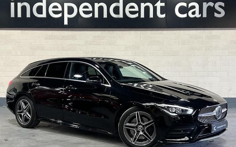 Black Used 2022 Mercedes CLA200 Shooting Brake AMG line Estate | £20,995 (Fair price) - Image 1/4