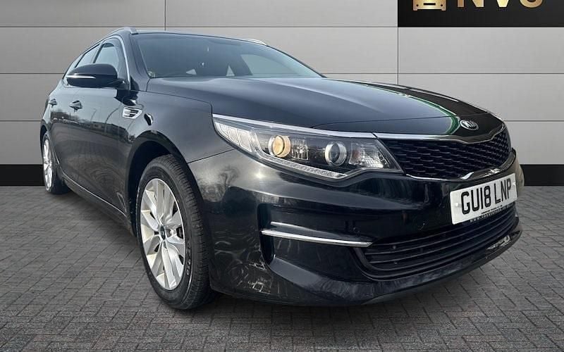 Used Kia Optima 141 HP (103 kW) 2017 Black Estate