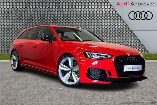 Misano red pearlescent Used 2019 Audi RS4 Sport Estate | £45,499 (Fair price) - Image 1/4