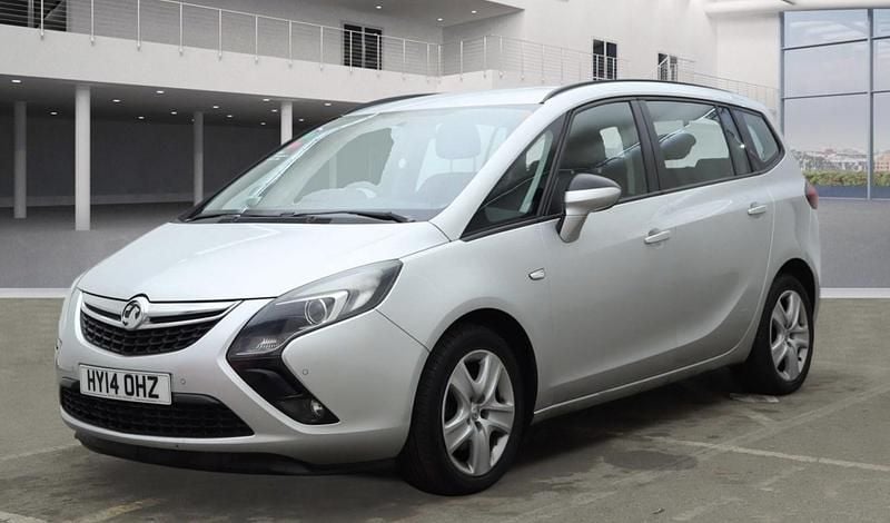 Used Vauxhall Zafira Tourer 2014 Silver MPV