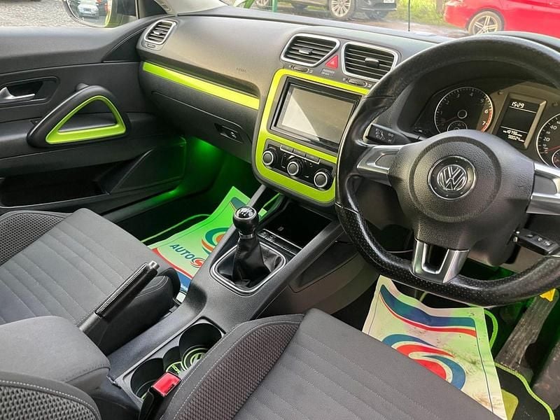 Used VW Scirocco 2011 Green Coupe