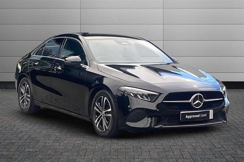 Cosmos black Used 2024 Mercedes A200 Executive Sedan | £24,490 (Fair price) - Image 1/4