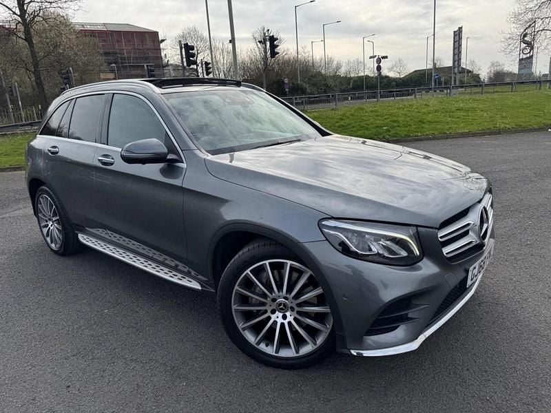 Used Mercedes GLC250 AMG Line Premium 204 HP (150 kW) 2018 Grey Estate
