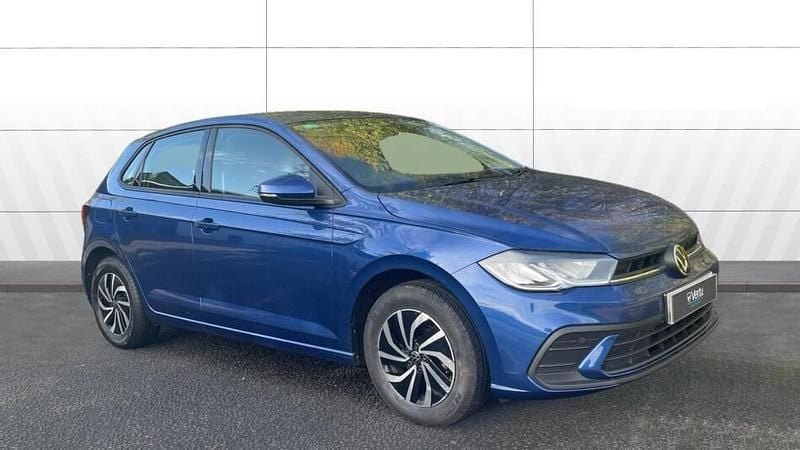 Blue Used 2023 VW Polo Life Hatchback | £15,357 (Good price) - Image 1/4
