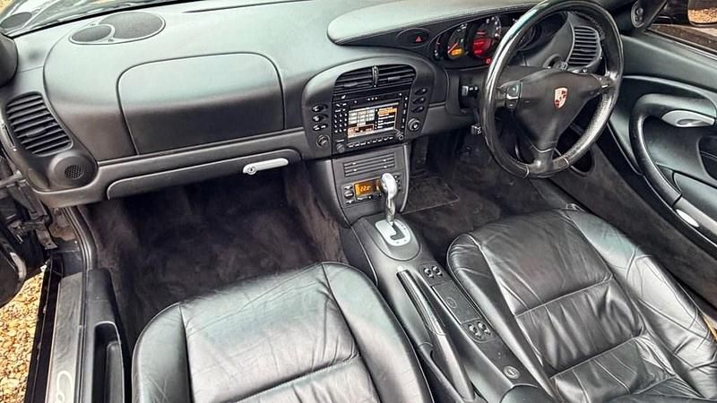 Used Porsche 911 315 HP (231 kW) 2004 Black Cabriolet