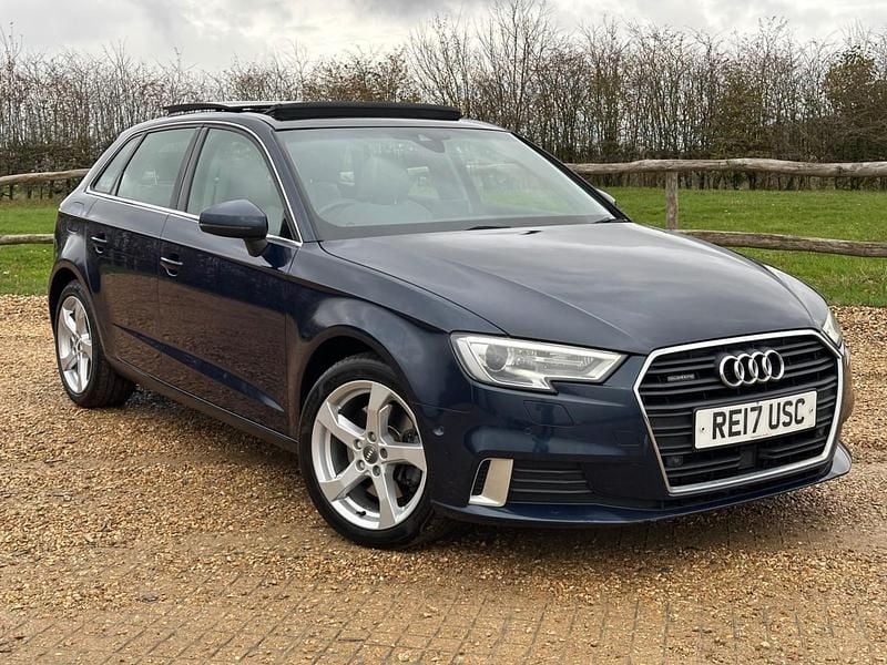 Blue Used 2017 Audi A3 Sport Hatchback | £10,995 (Good price) - Image 1/4