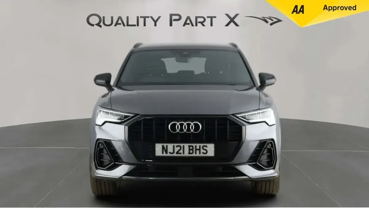 Used Audi Q3 Black Edition 150 HP (110 kW) 2022 Grey SUV