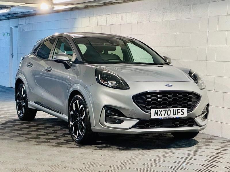 Silver Used 2020 Ford Puma Gen-E ST-Line X Hatchback | £8,989 - Image 1/4
