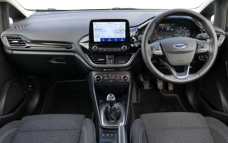 Used Ford Fiesta Titanium 101 HP (74 kW) 2022 Black Hatchback