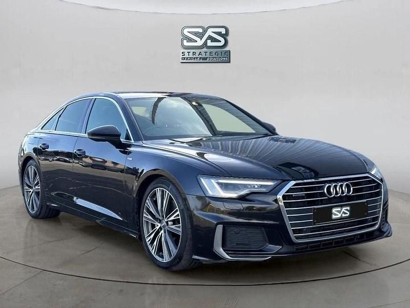 Used Audi A6 S-Line 286 HP (210 kW) 2018 Black Sedan