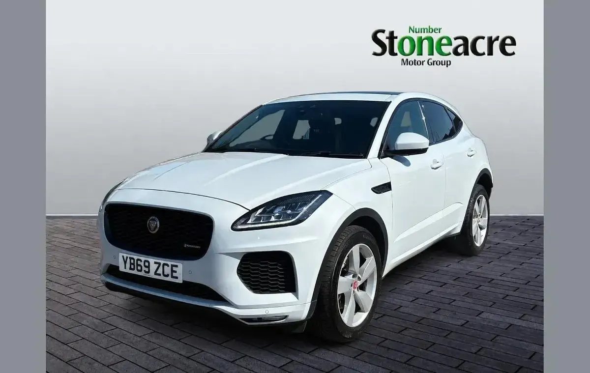 Used Jaguar E-Pace Chequered Flag 177 HP (130 kW) 2020 White SUV