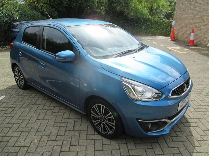 Blue Used 2016 Mitsubishi Mirage Hatchback | £4,991 (Fair price) - Image 1/4