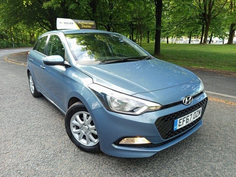 Blue Used 2017 Hyundai i20 SE Hatchback | £5,995 (Fair price) - Image 1/4