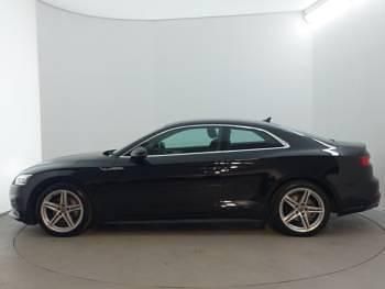 Used Audi A5 S-Line 190 HP (139 kW) 2018 Black Coupe