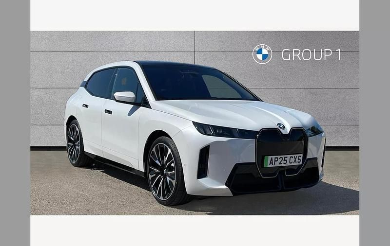 White New 2025 BMW iX M Sport SUV | £70,350 (A bit pricey) - Image 1/4